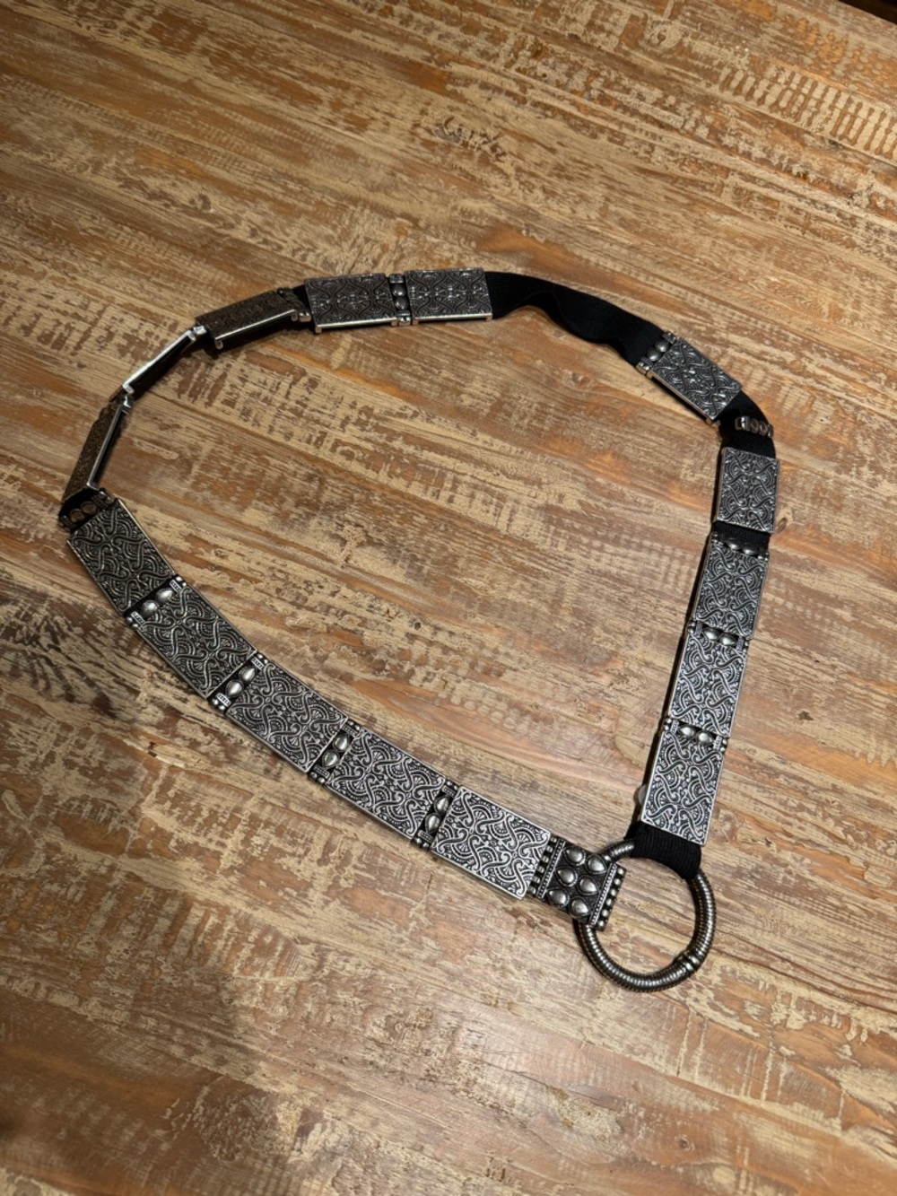 Great Quality Woman Stretch Metal Link Belt